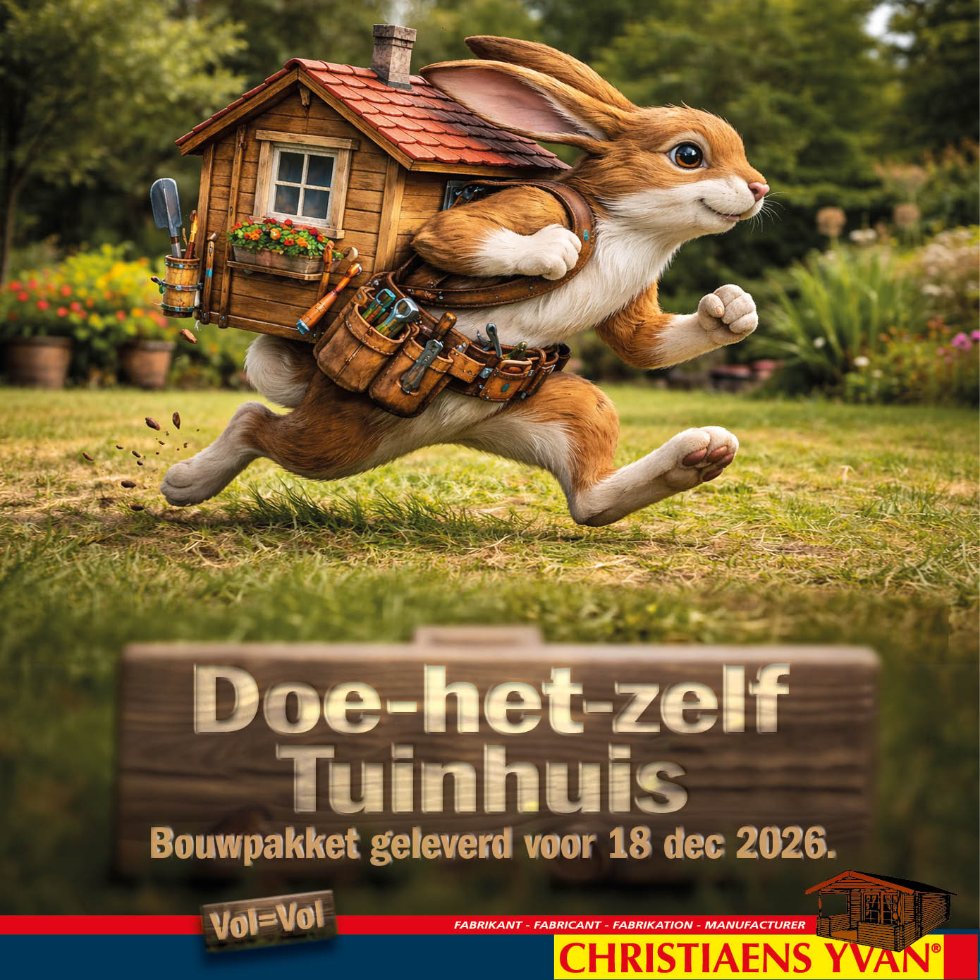 Doe-het-zelf Tuinhuis